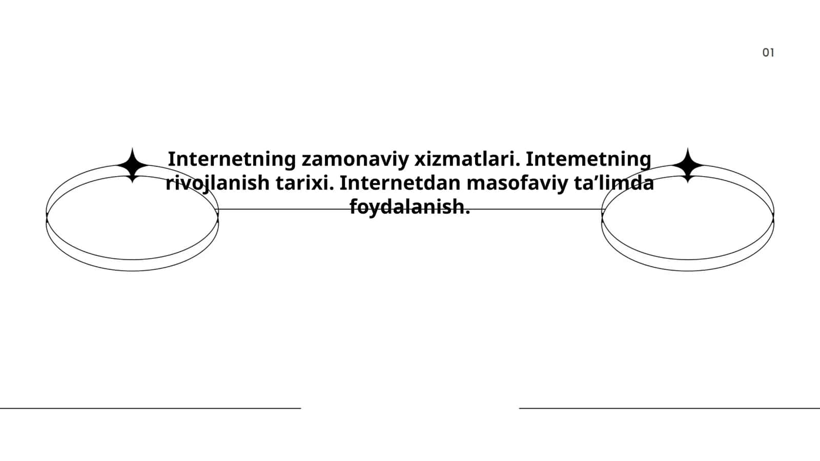 Internetning zamonaviy xizmatlari 1