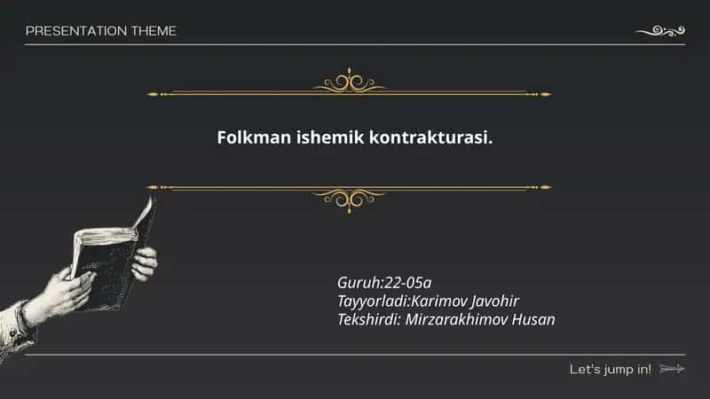 Folkman ishemik kontrakturasi 1