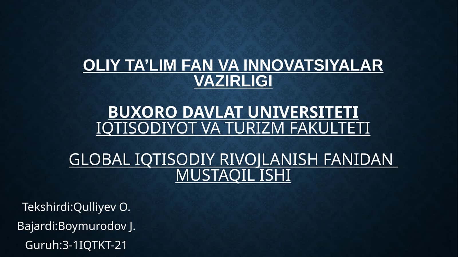 XALQARO MEHNAT TASHKILOTI 1
