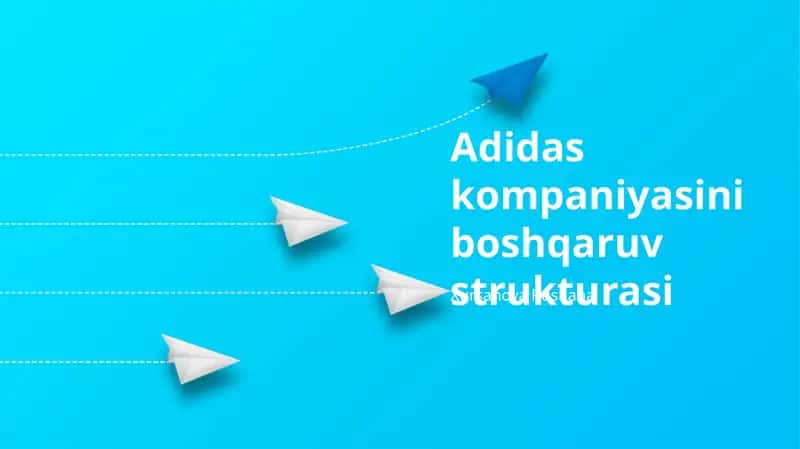 Adidas kompaniyasini boshqaruv strukturasi 1