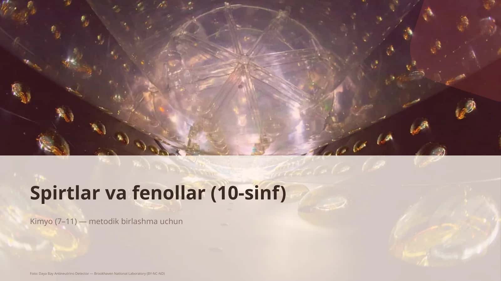 Spirtlar va fenollar (10-sinf) 1