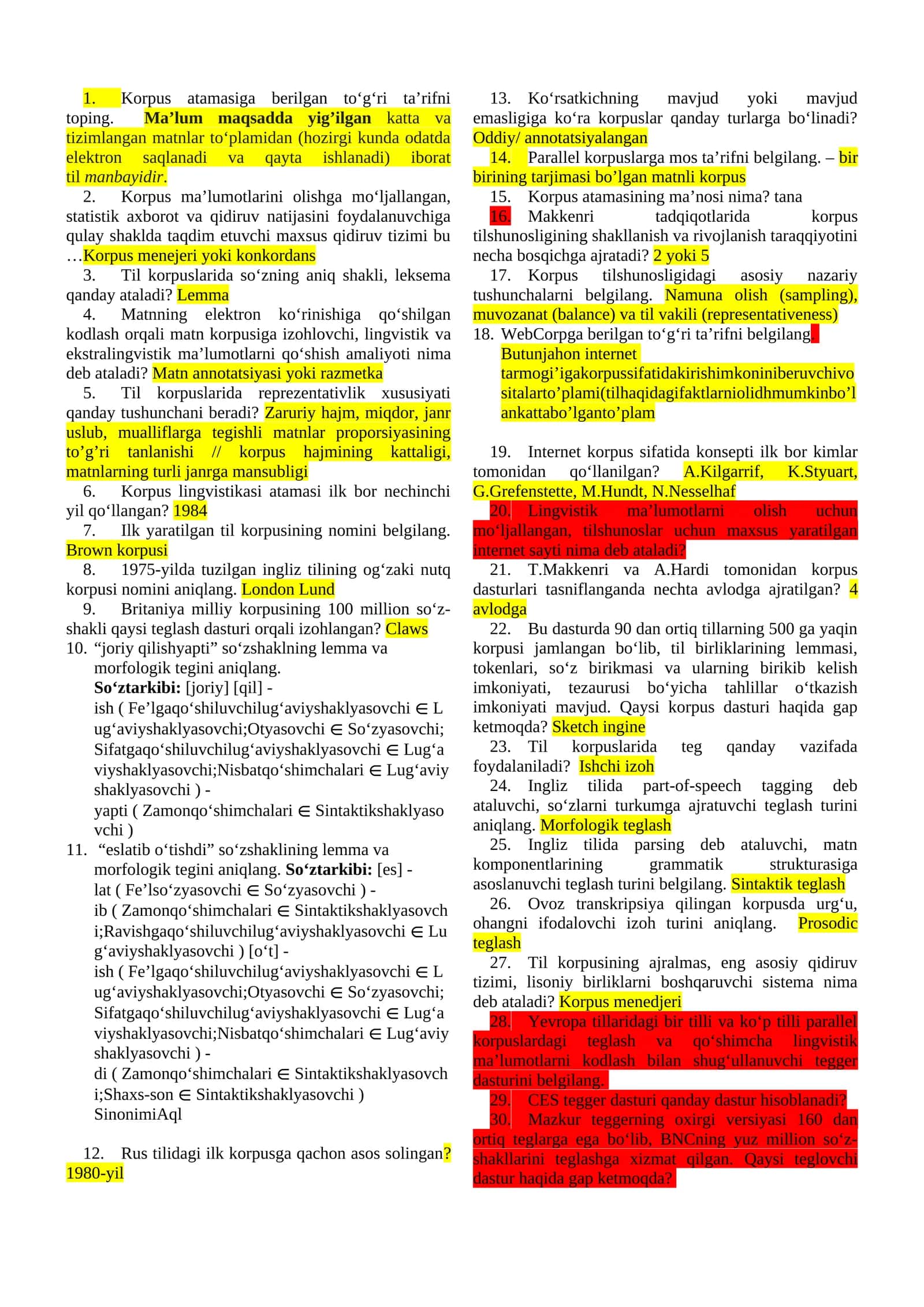 Til korpuslari haqida tushuncha 1