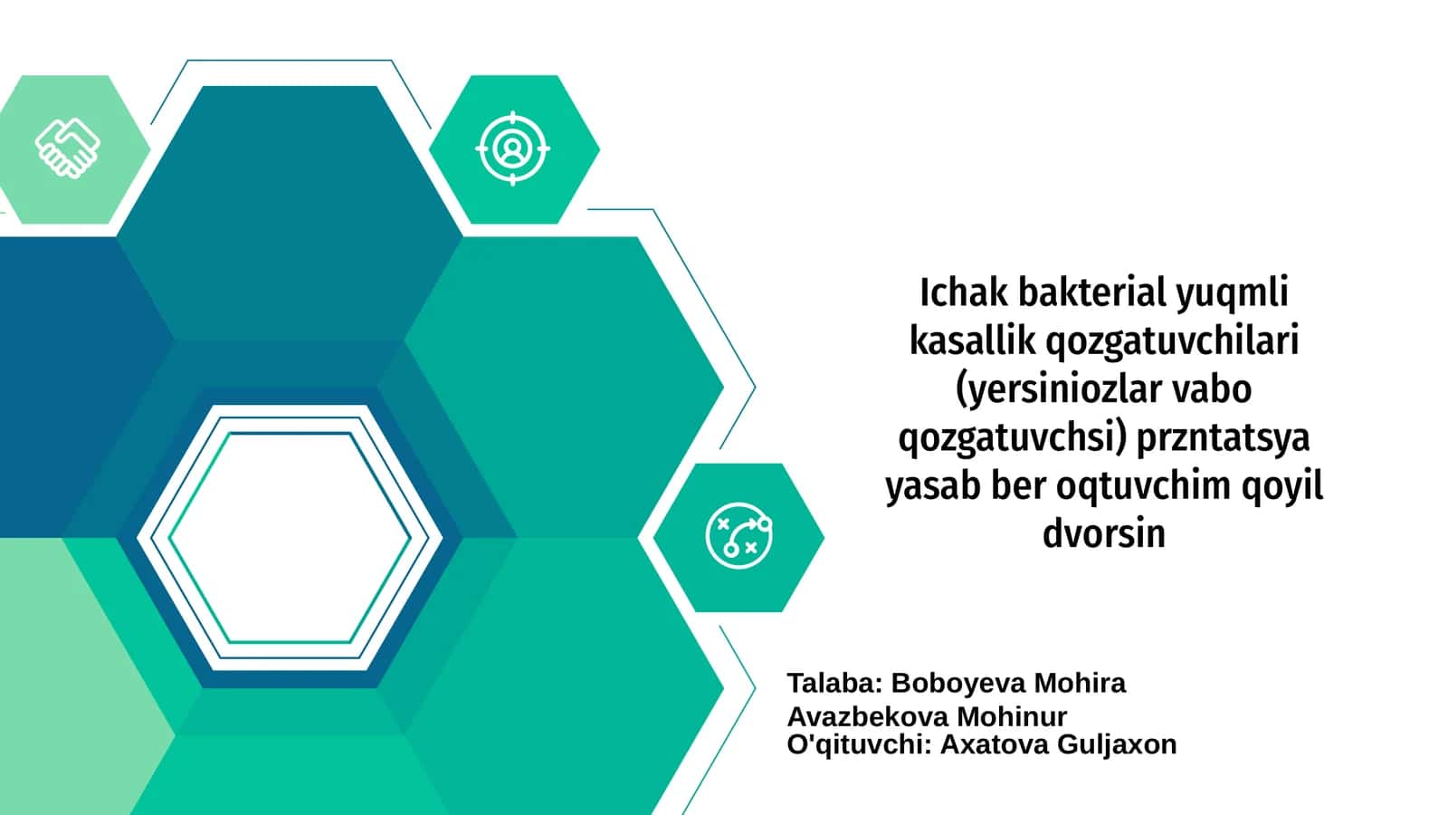 Ichak bakterial yuqmli kasalliklar 1