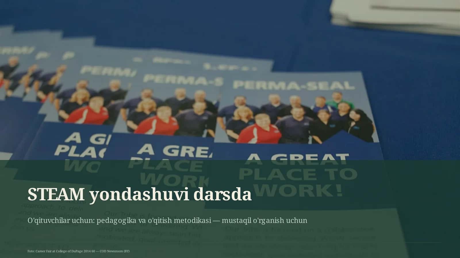 STEAM yondashuvi darsda 1