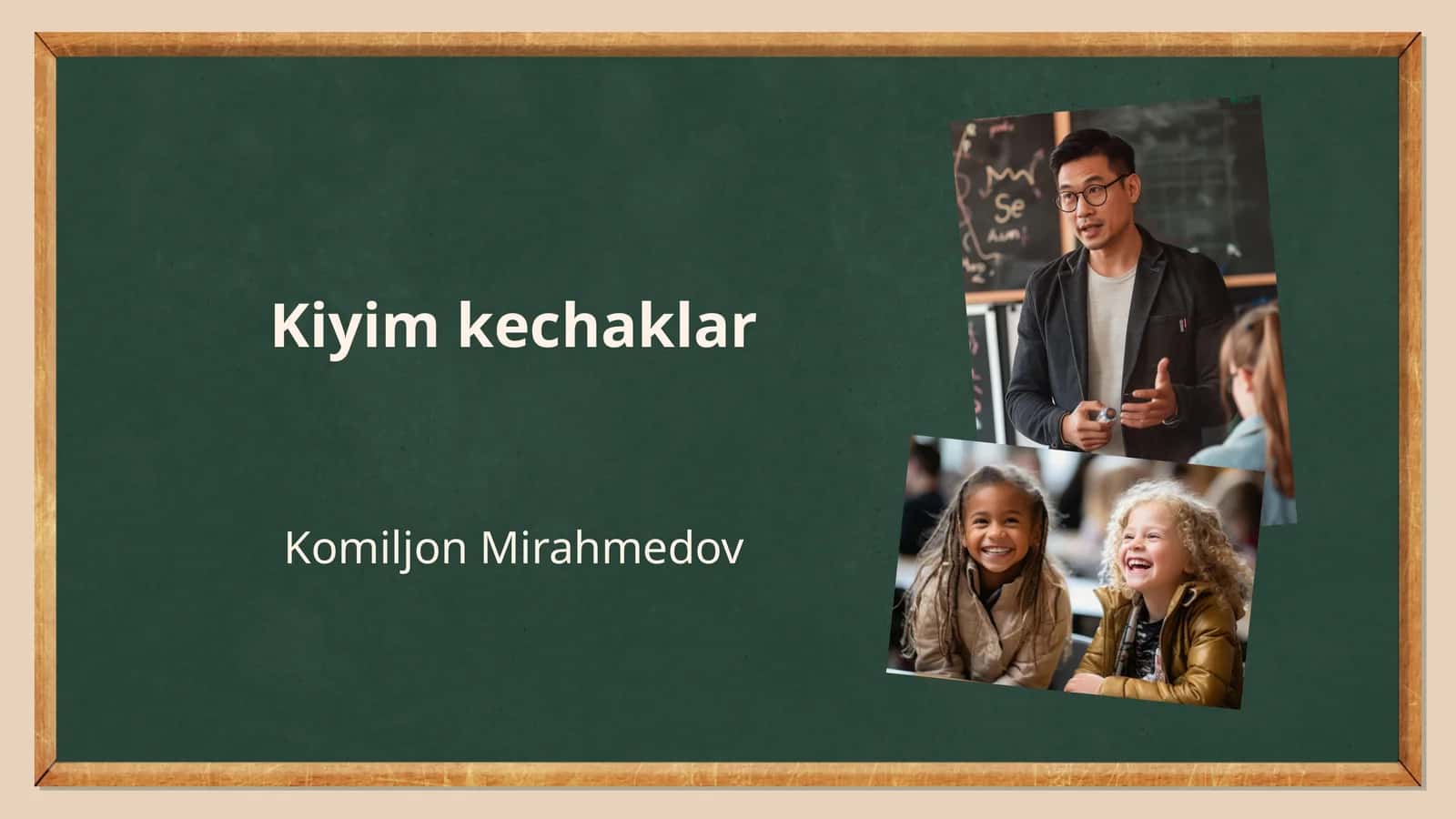 Kiyim kechaklar 1