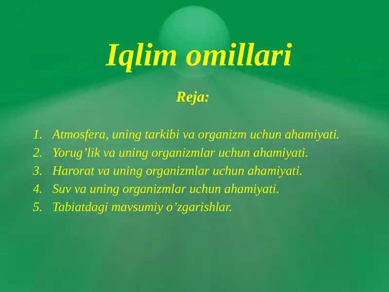 Iqlimomillari 1