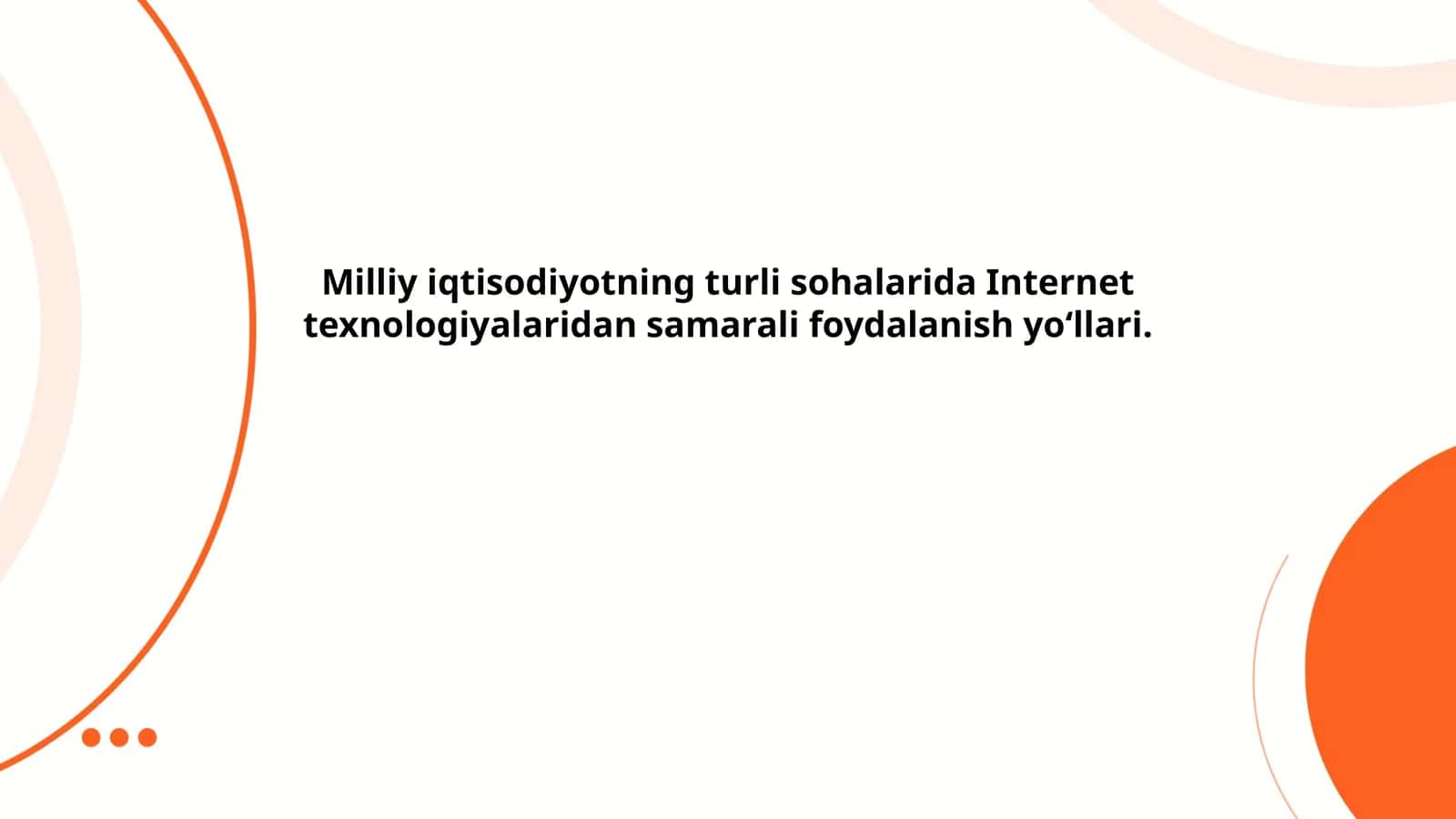 Internet texnologiyalaridan samarali foydalanish yo‘llari 1