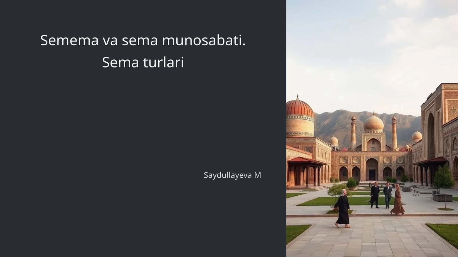Sema turlari 1