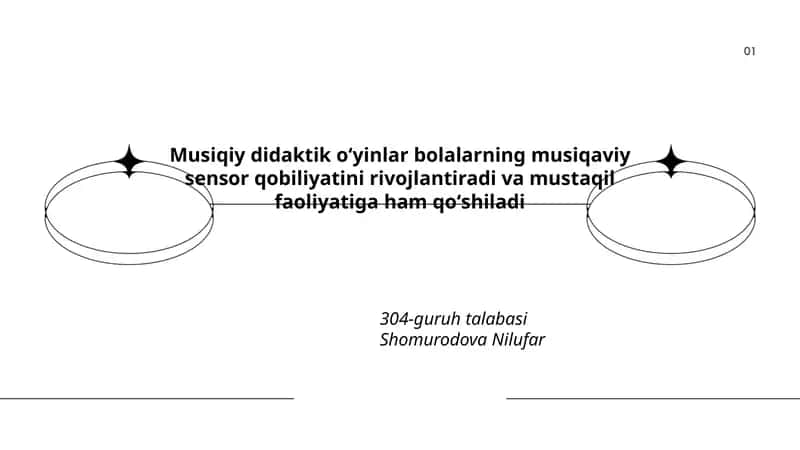 Musiqiy didaktik oʻyinlar 1