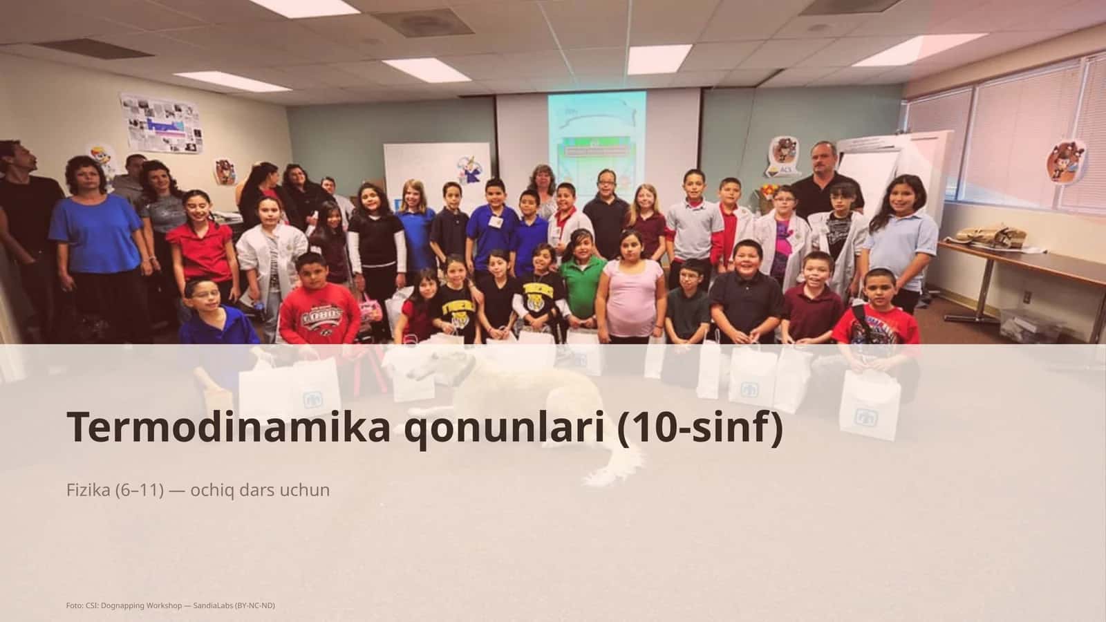 Termodinamika qonunlari (10-sinf) 1