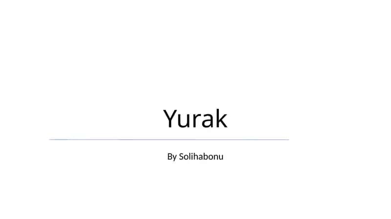 Yurak 1