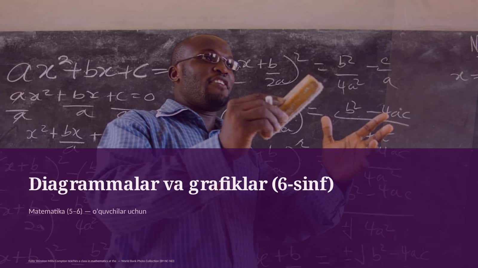 Diagrammalar va grafiklar (6-sinf) 1