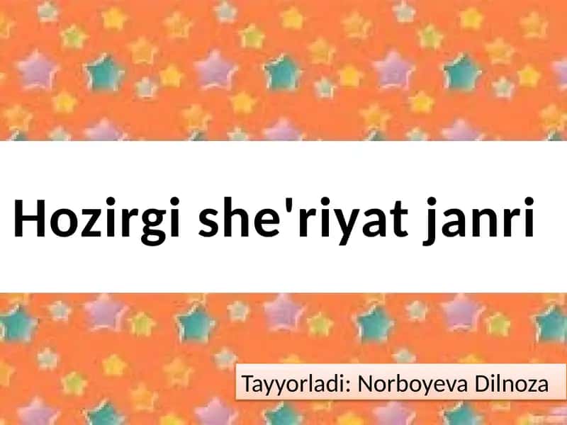 Mustaqillik davri milliy adabiyot tarixi 1