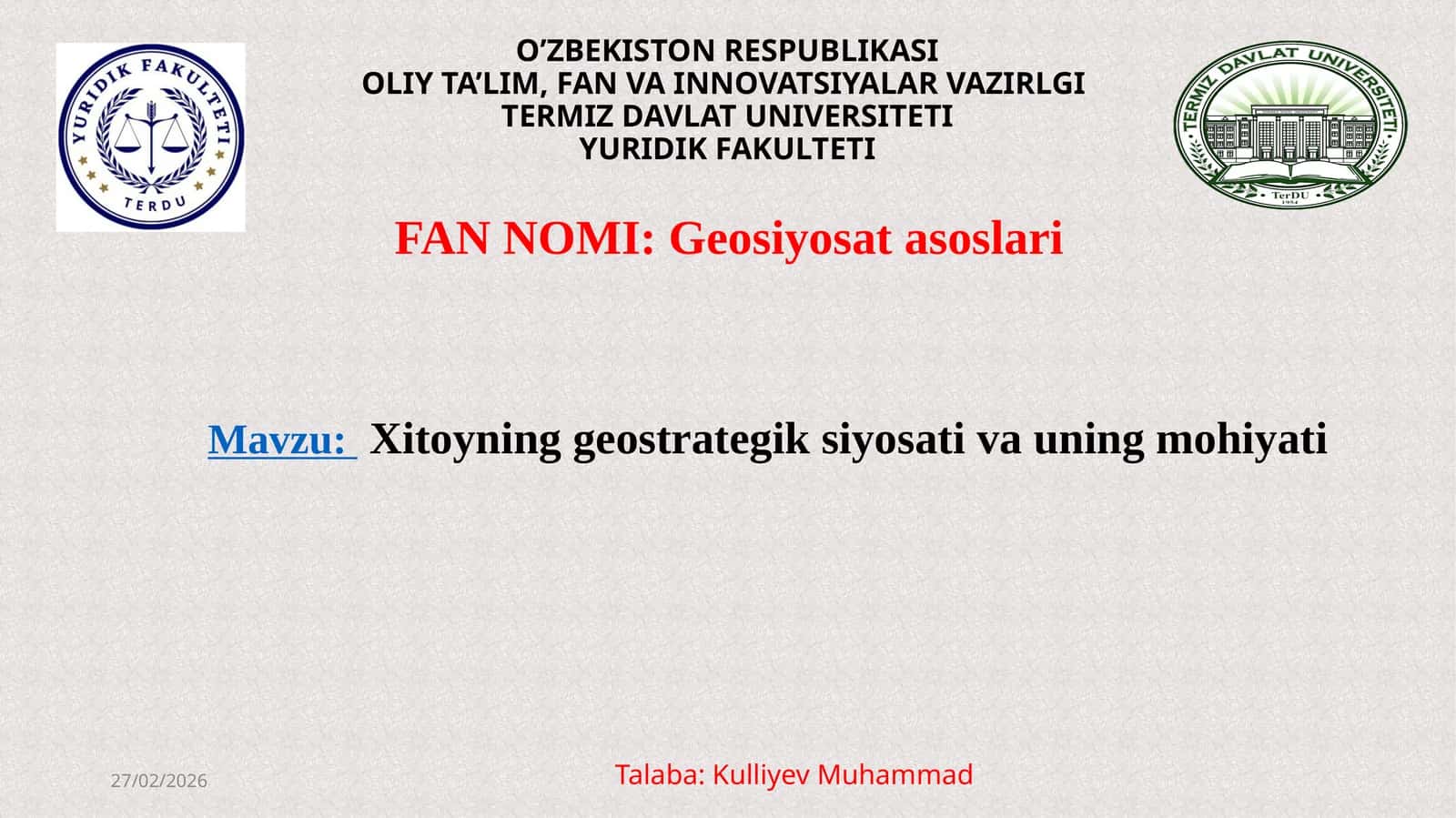 Geosiyosat asoslari 1