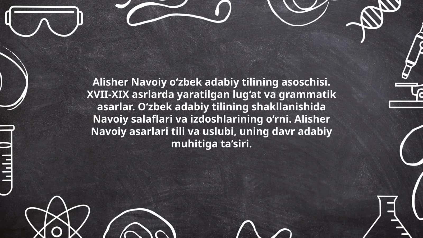 Alisher Navoiy asarlari 1