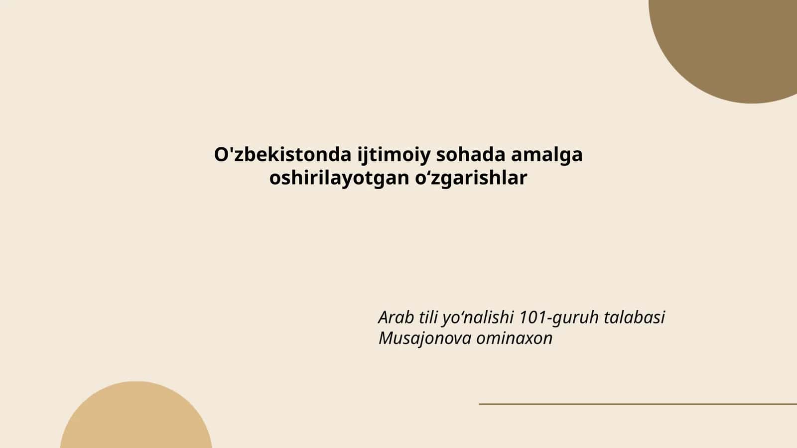 Ta'lim islohotlari 1
