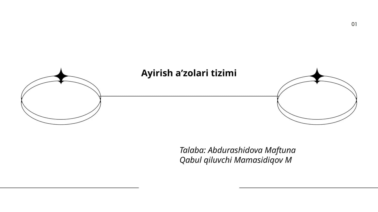 Ayirish aʼzolari tizimi 1