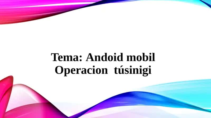 Android - Google Tárepinen Islep Shıǵılǵan Ashıq Derekli 1