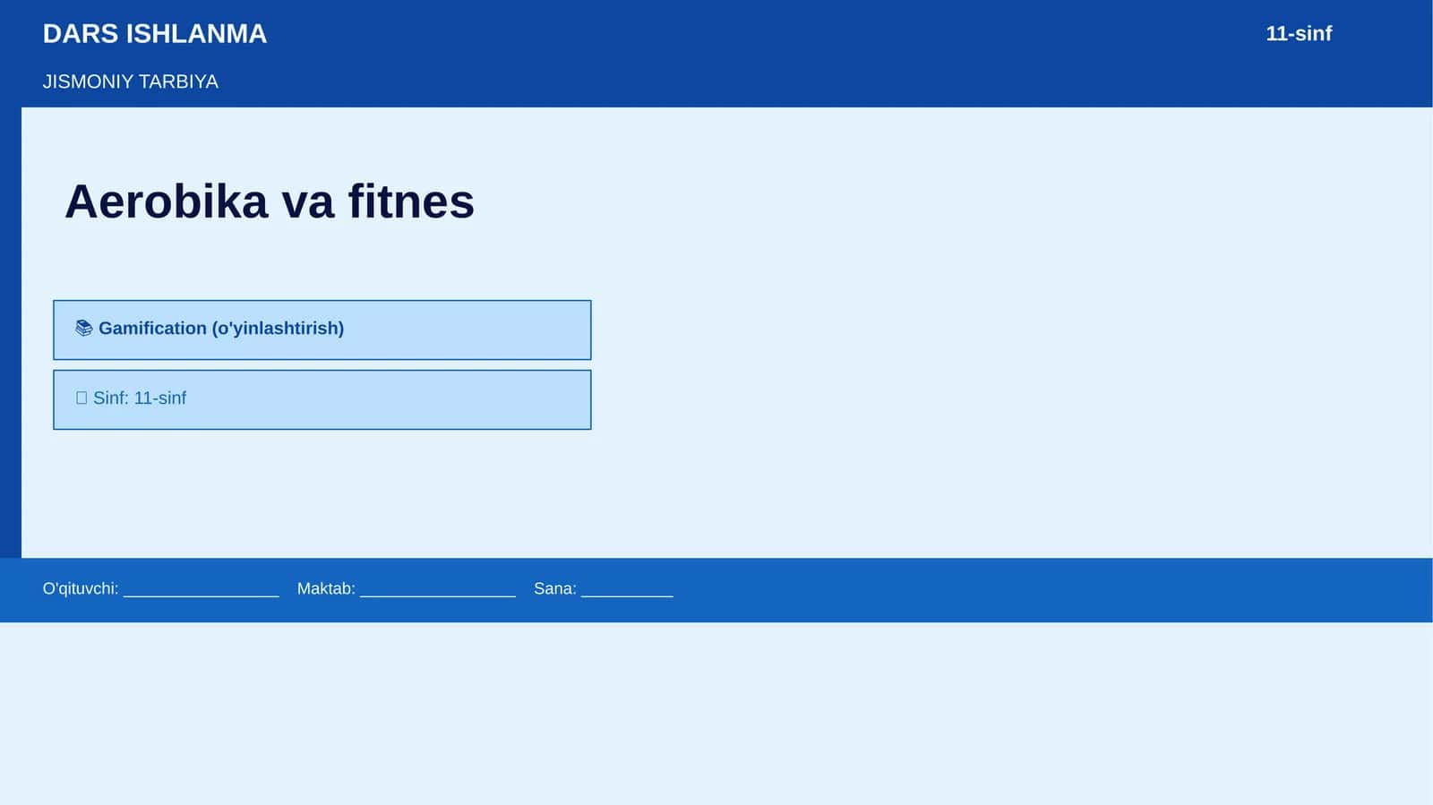 Aerobika va fitnes 1