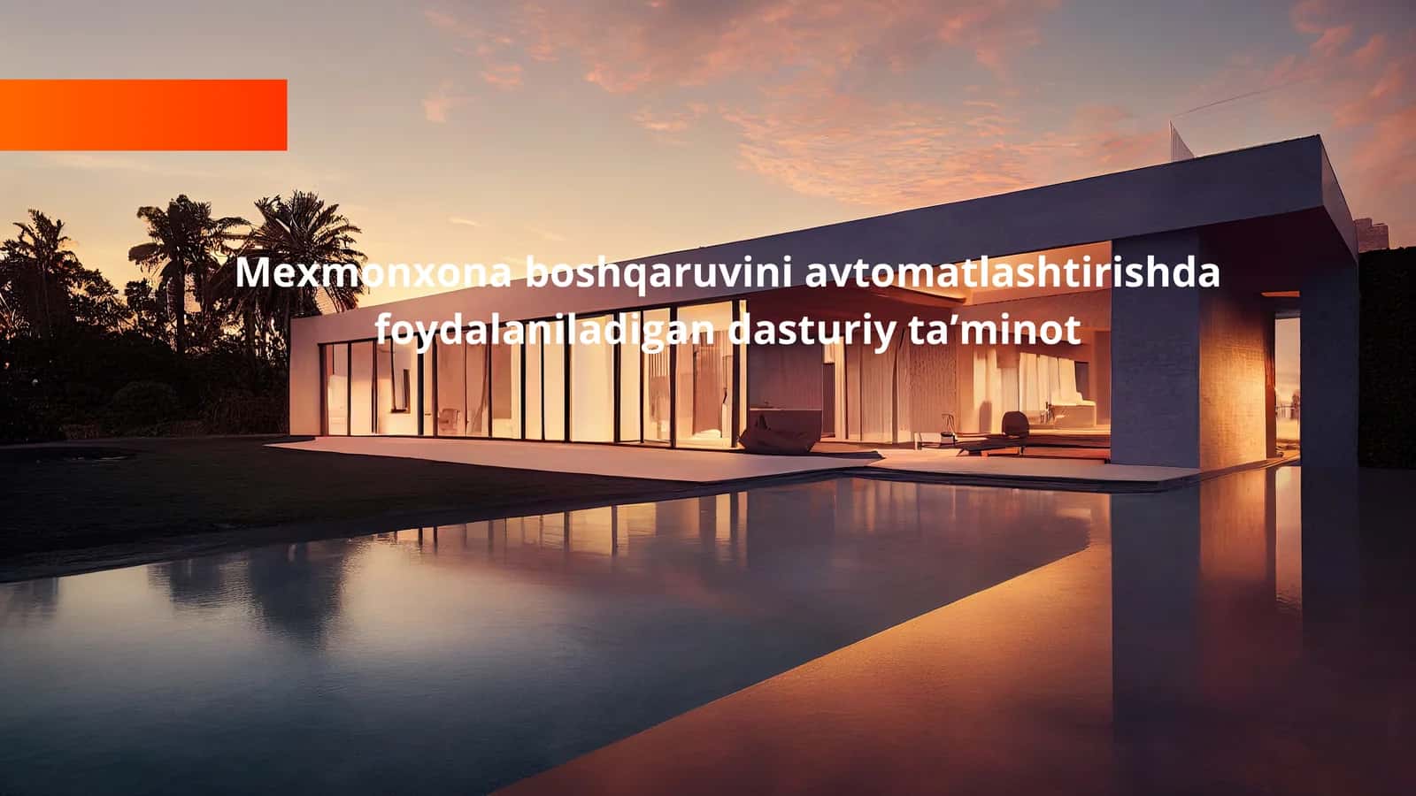 Mexmonxona boshqaruvi 1