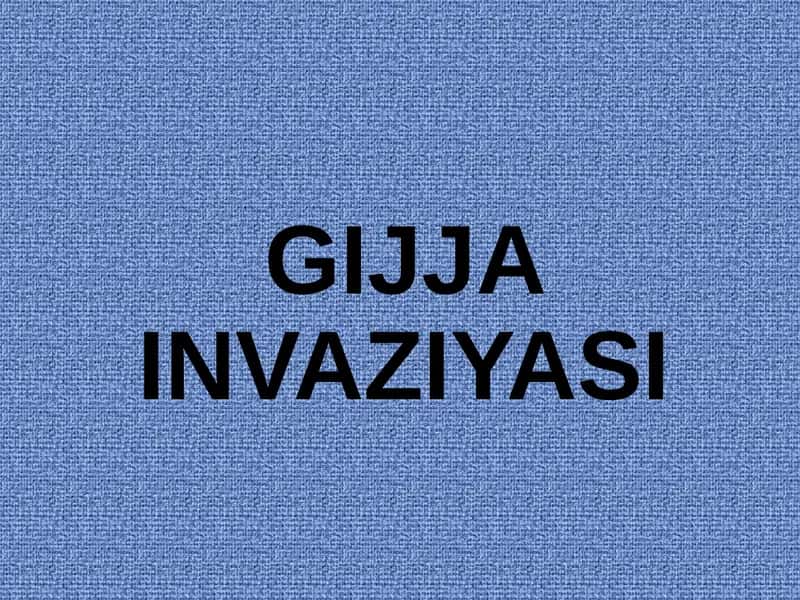 Gijja invaziyasi 1