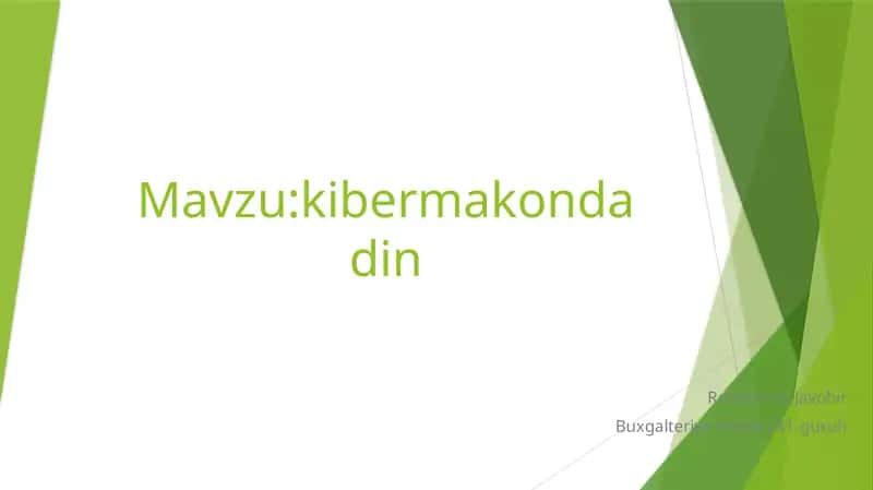 kibermakondadin 1