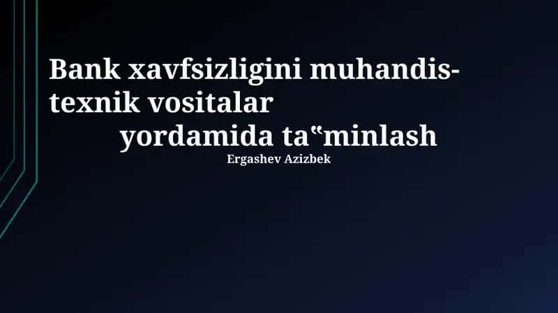 Kirish 1