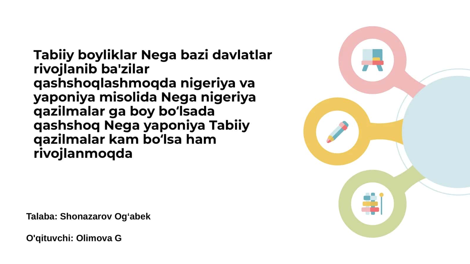 Tabiiy boyliklar va rivojlanish o'rtasidagi bog'liqlik 1