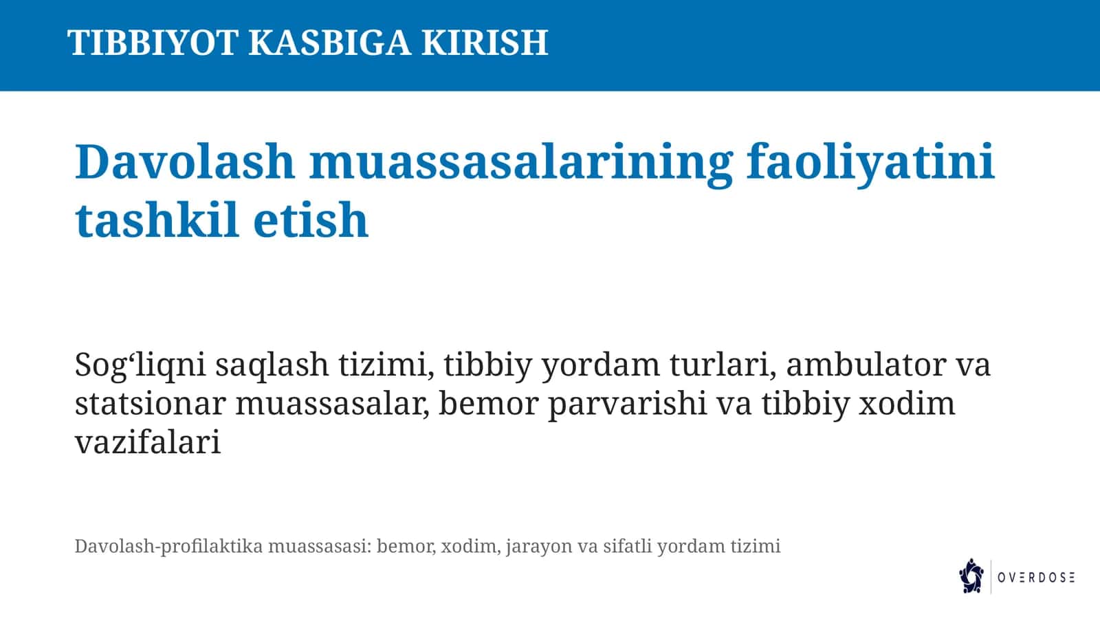 tibbiyot 1