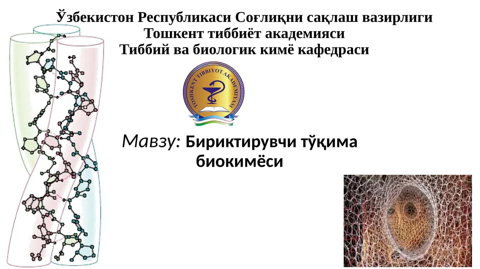 Бириктирувчитўқима биокимёси 1