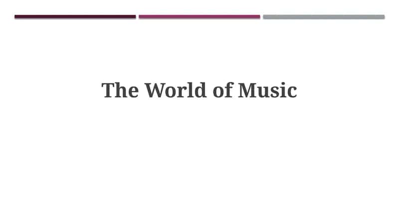 A Journey Through Music: History, Theory, and Genres 1