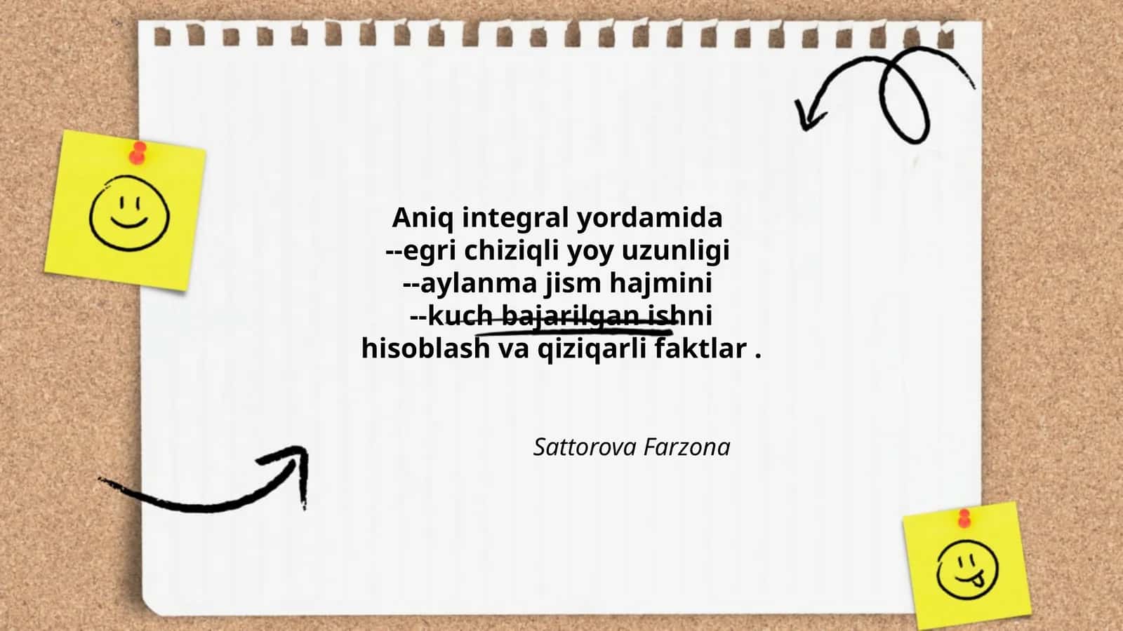 Aniq integral yordamida 1
