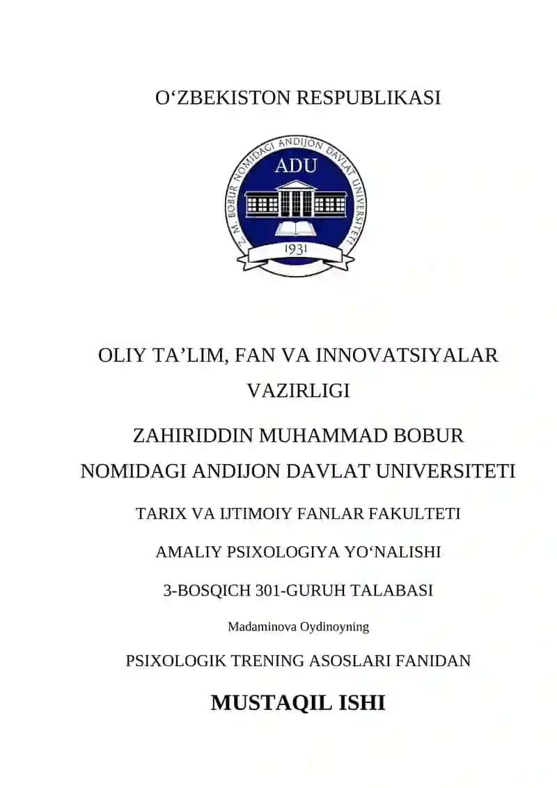Psixoterapiyaga asosiy yondashuvlar