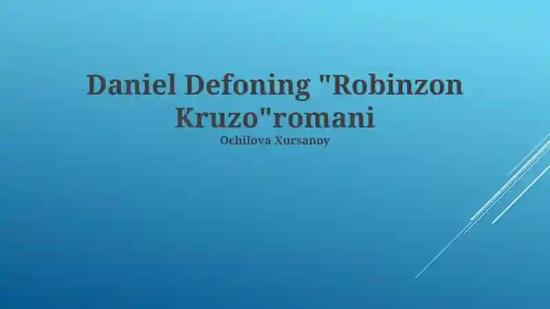 Robinzon Kruzo