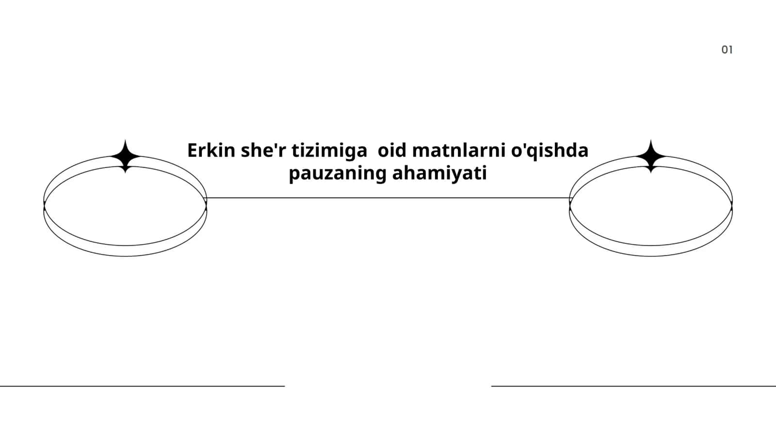 Erkin she'r tizimiga oid matnlarni o'qishda pauzaning ahamiyati 1