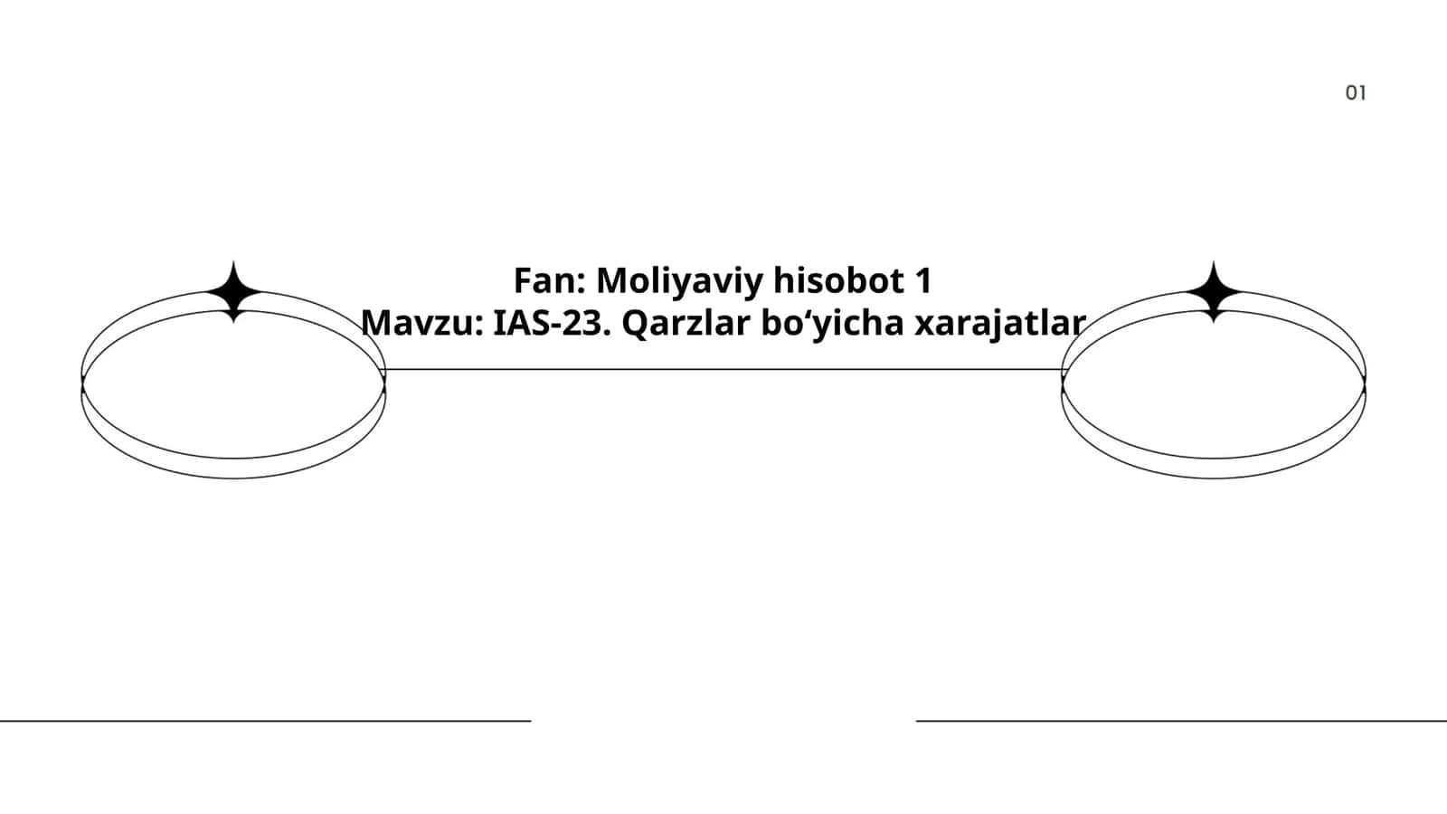 IAS-23. Qarzlar boʻyicha xarajatlar 1