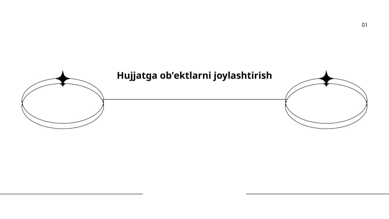 Hujjatga obʼektlarni kiritish usullari 1