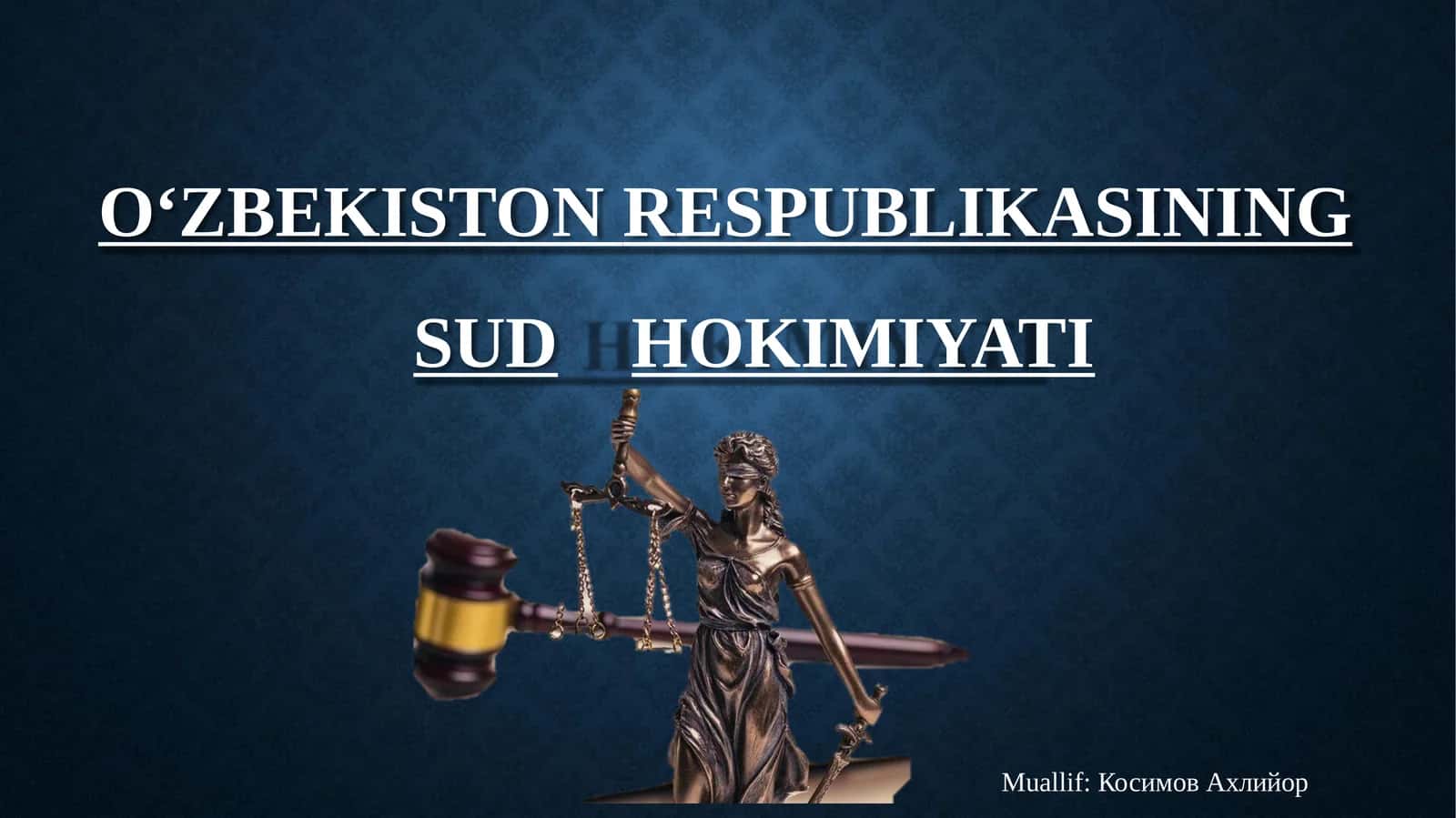 O‘ZBEKISTONRESPUBLIKASININGSUDHOKIMIYATI 1