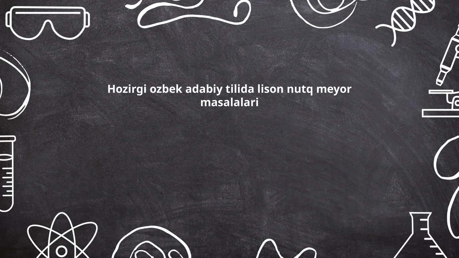 Adabiy Tilning Tarixi va Rivojlanishi 1