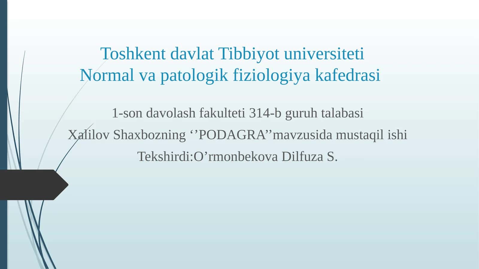 PODAGRA 1