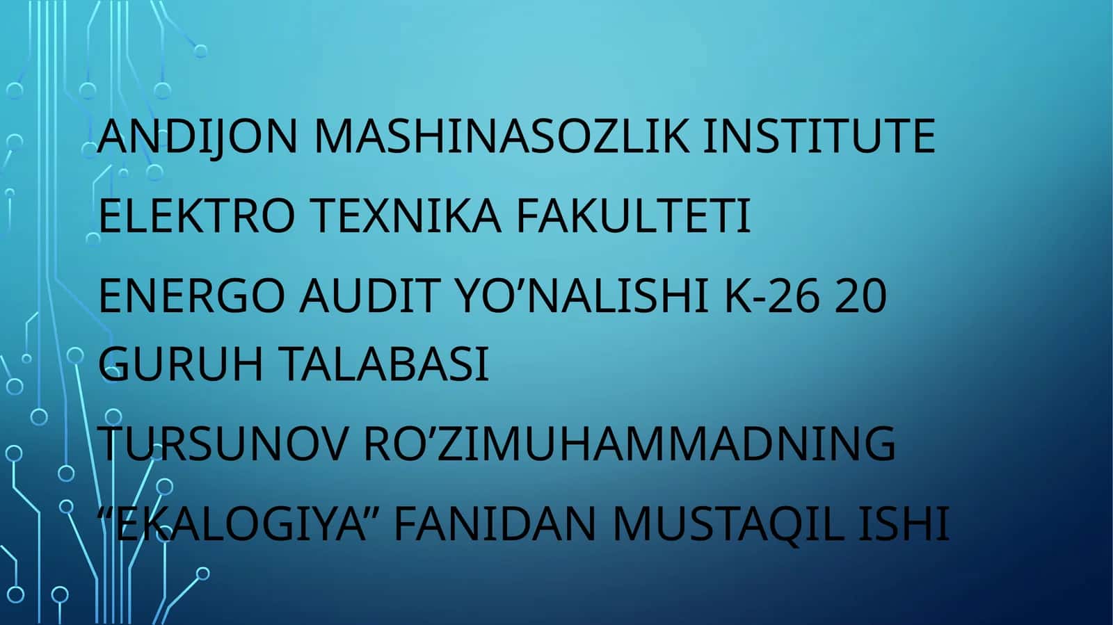 O’zbekiston Qo’riqxonalari 1