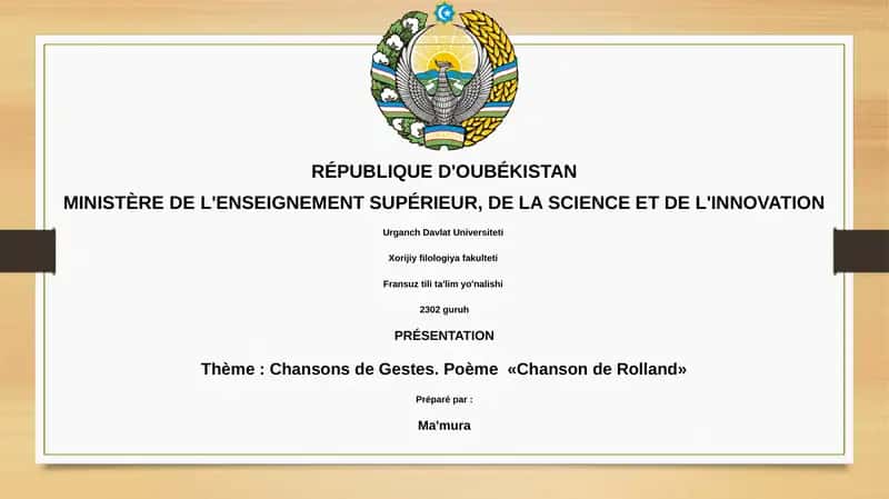 Chanson de Rolland 1