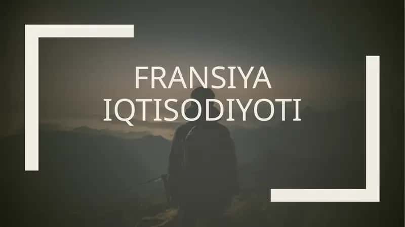 FransiyaIqtisodiyoti 1