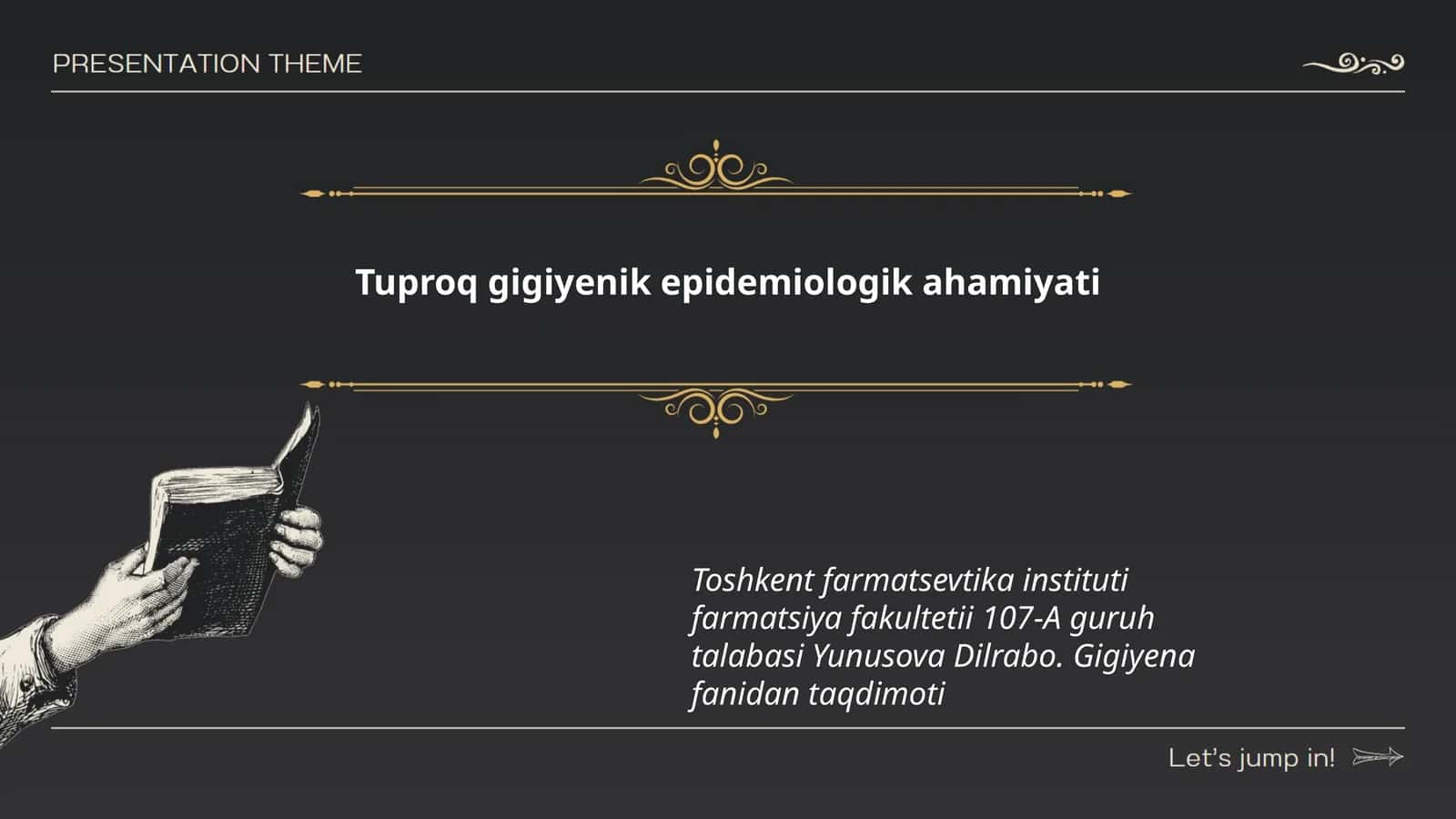 Tuproq gigiyenik epidemiologik ahamiyati 1