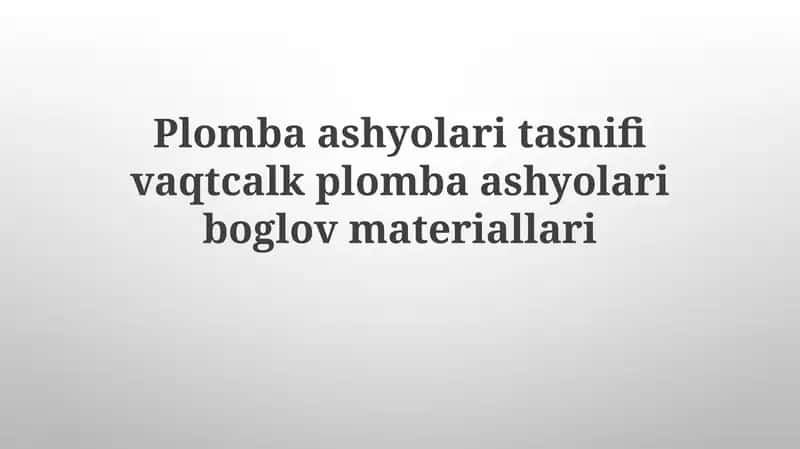 Kaltsiy gidroksidli materiallar 1