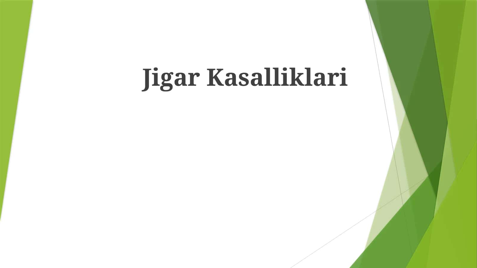 JigarKasalliklari 1