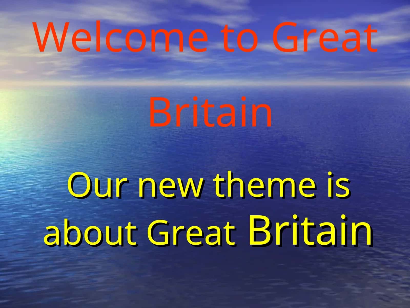 Great Britain Theme 1