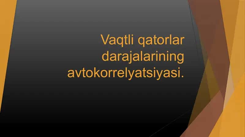 Vaqtliqatorlar 1