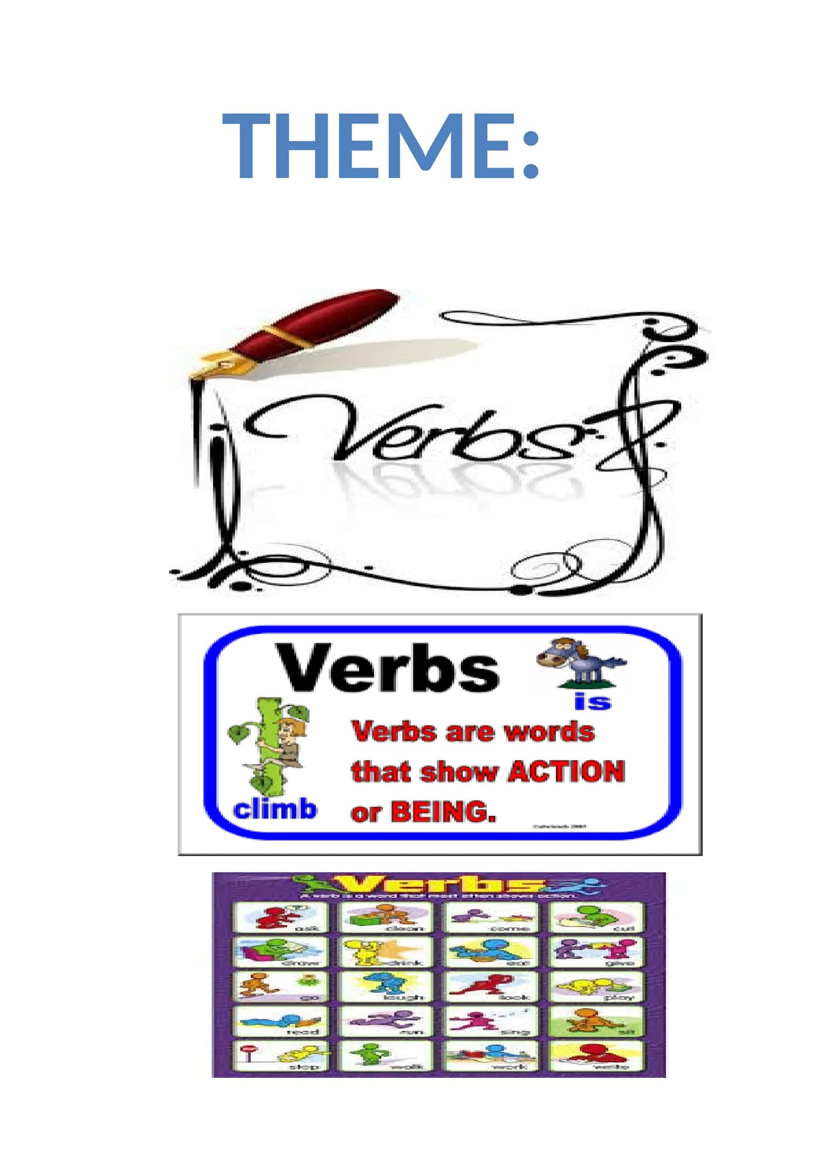 What Are Verbs? 1