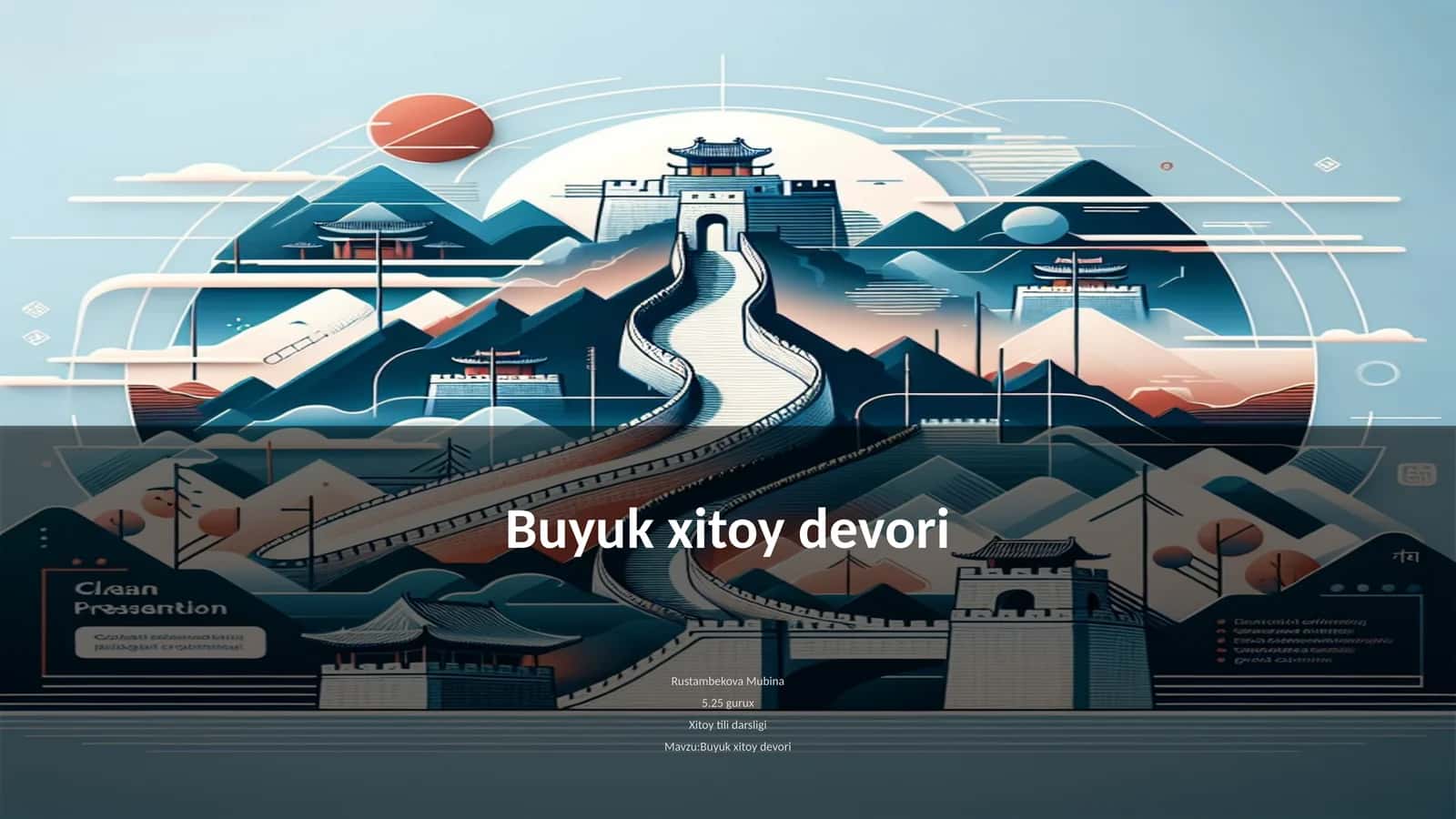 Buyuk xitoy devori 1